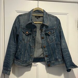 J Crew Dark Wash Jean Jacket